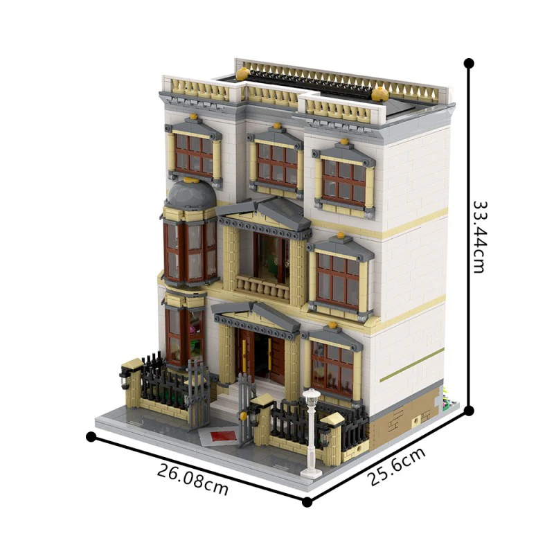 (Gobricks version) 3602pcs MOC Classicistic Villa - Image 7
