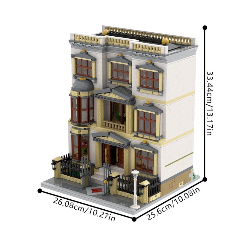 (Gobricks version) 3602pcs MOC Classicistic Villa - Image 8