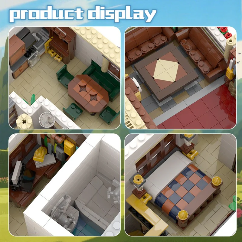 (Gobricks version) 3602pcs MOC Classicistic Villa - Image 9