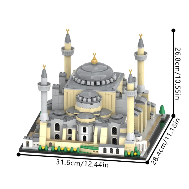 (Gobricks version) 3636pcs MOC-219881 Hagia Sophia - Image 5