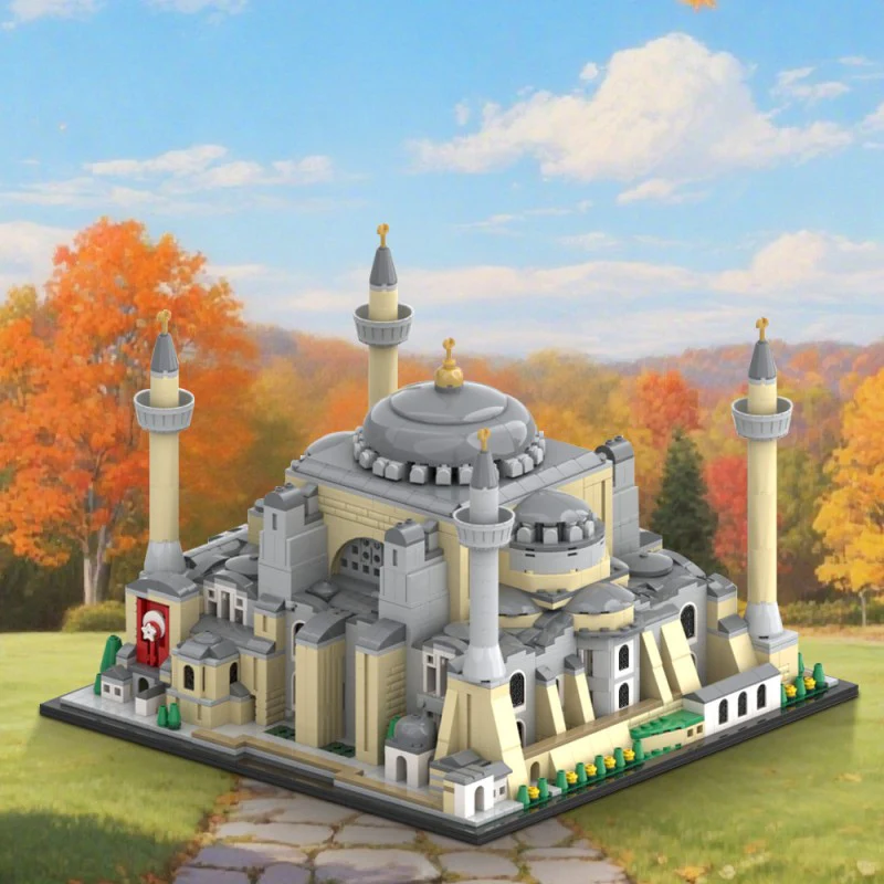(Gobricks version) 3636pcs MOC-219881 Hagia Sophia - Image 6