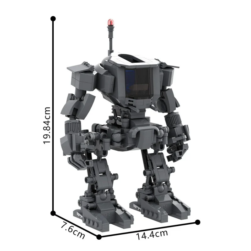 (Gobricks version) 363pcs MOC-203012 Mech 251224 - Image 6