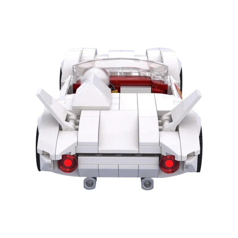 (Gobricks version) 378pcs MOC-192324 MOCturnal Speed Racer MACH 5 - Image 3