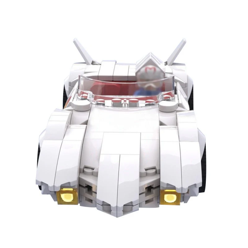 (Gobricks version) 378pcs MOC-192324 MOCturnal Speed Racer MACH 5 - Image 4
