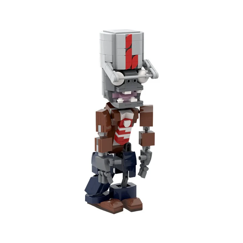 (Gobricks version) 200pcs+ MOC Bucket Zombie LEGO Compatible - Image 2