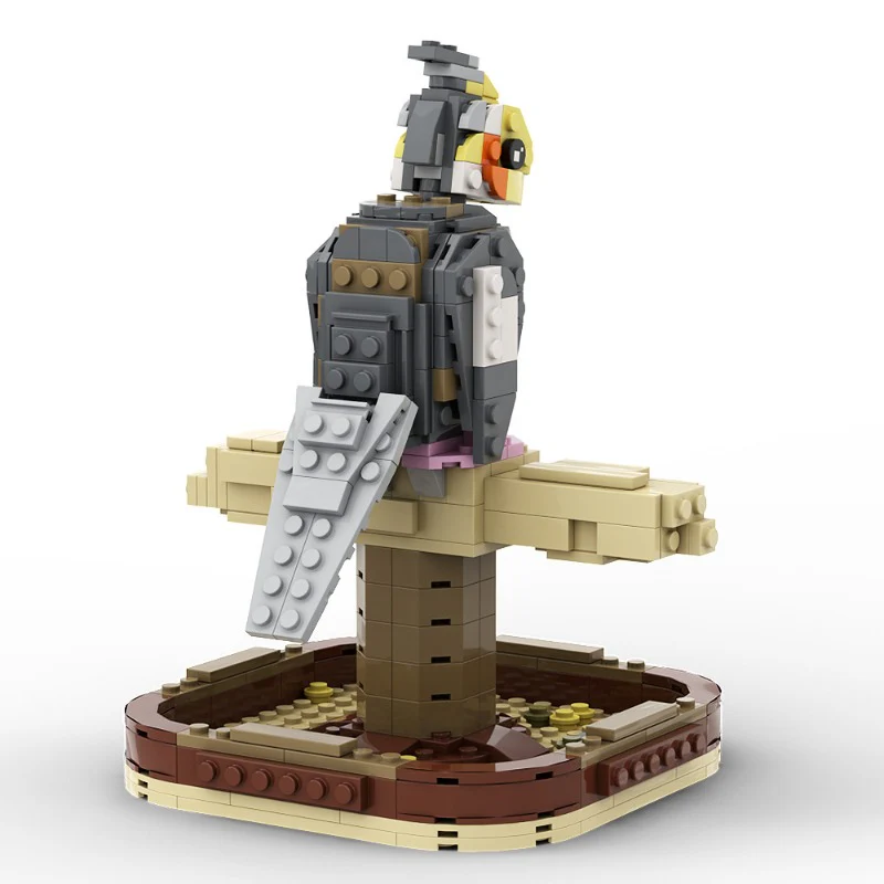 (Gobricks version) 392 pcs MOC-124853 Cockatiel - Image 3