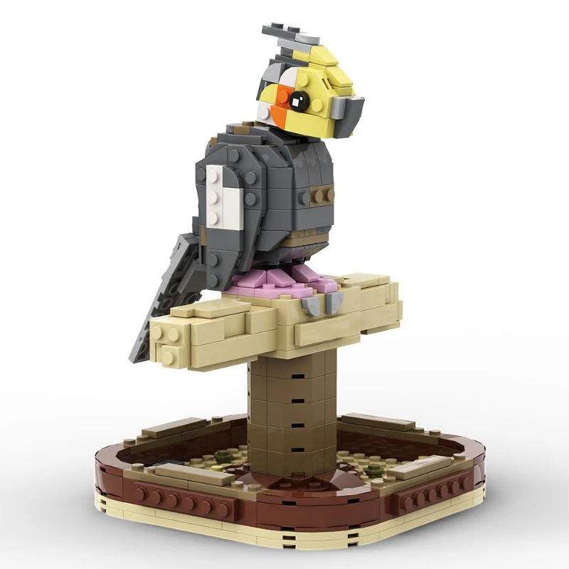 (Gobricks version) 392 pcs MOC-124853 Cockatiel - Image 5