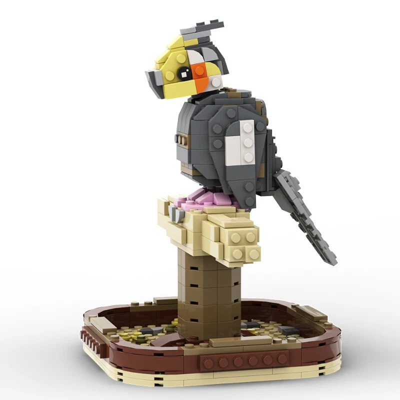 (Gobricks version) 392 pcs MOC-124853 Cockatiel - Image 6