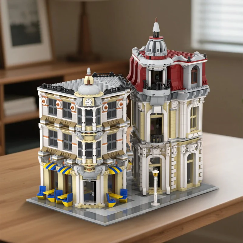 (Gobricks version) 4002pcs MOC Corner Alley - Image 10