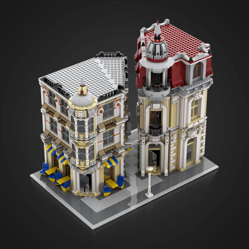 (Gobricks version) 4002pcs MOC Corner Alley - Image 11
