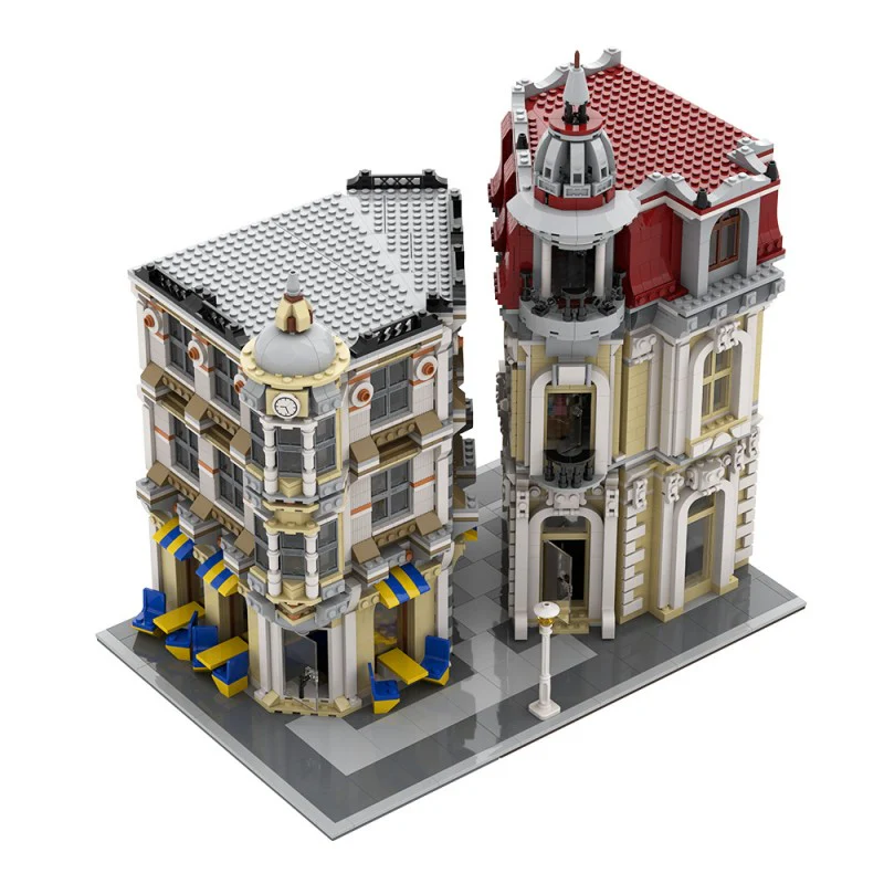 (Gobricks version) 4002pcs MOC Corner Alley - Image 2