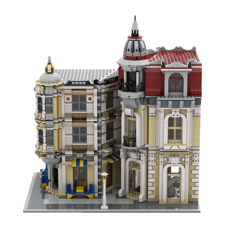 (Gobricks version) 4002pcs MOC Corner Alley - Image 3