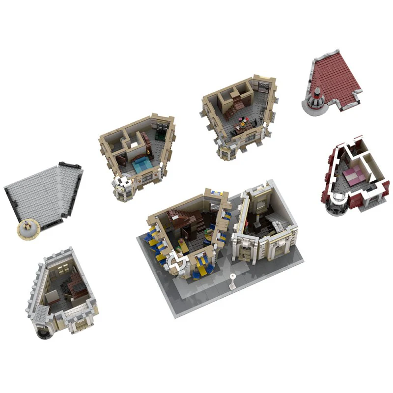 (Gobricks version) 4002pcs MOC Corner Alley - Image 4