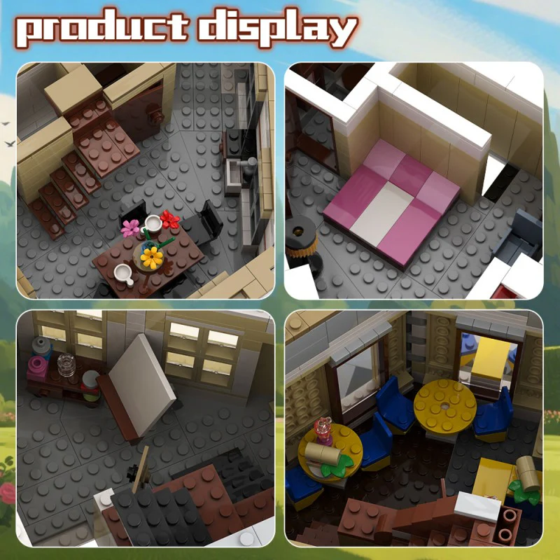 (Gobricks version) 4002pcs MOC Corner Alley - Image 8