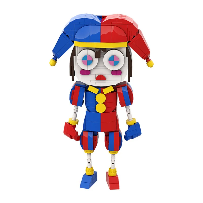 (Gobricks version) 400pcs+ MOC Digital circus member Pomni - Image 2