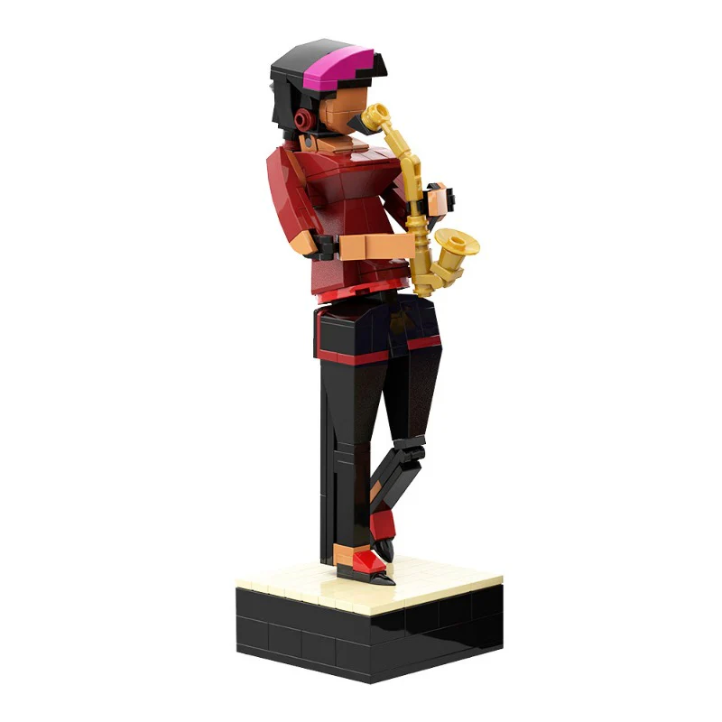 (Gobricks version) 400PCS+ MOC Jazz Band Group - Image 7