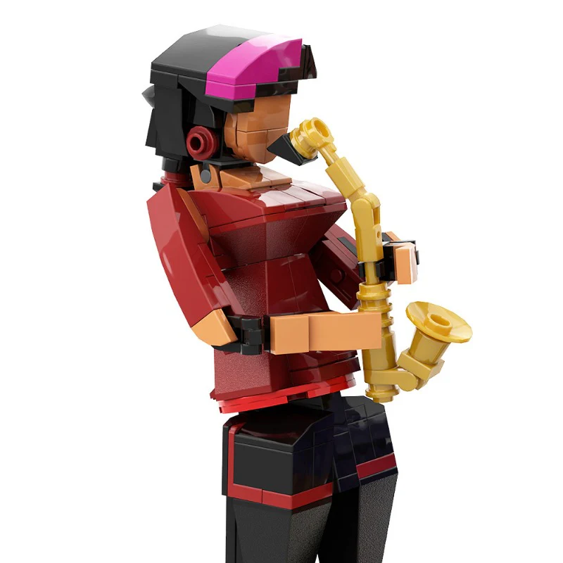 (Gobricks version) 400PCS+ MOC Jazz Band Group - Image 9