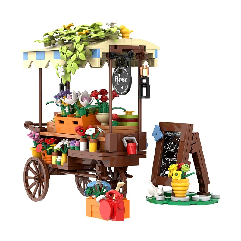 (Gobricks version) 400pcs+ MOC Outdoor mobile parade showcasing floats - Image 2