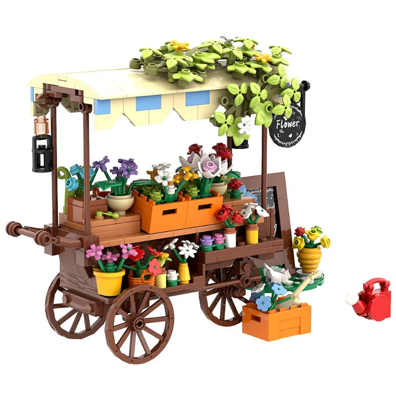 (Gobricks version) 400pcs+ MOC Outdoor mobile parade showcasing floats - Image 4