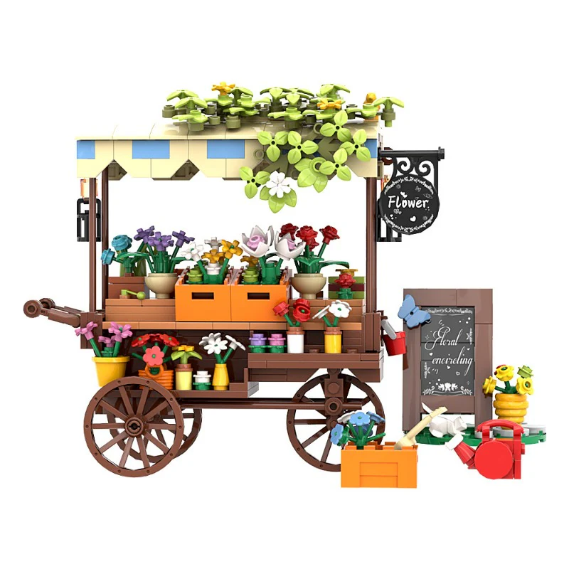 (Gobricks version) 400pcs+ MOC Outdoor mobile parade showcasing floats - Image 5