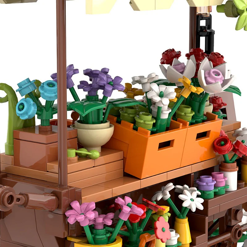 (Gobricks version) 400pcs+ MOC Outdoor mobile parade showcasing floats - Image 6