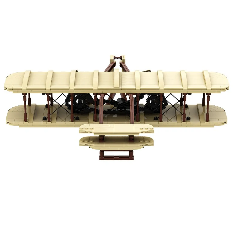 (Gobricks version) 400pcs+ MOC Wright Brothers Aircraft Flyer One - Image 3