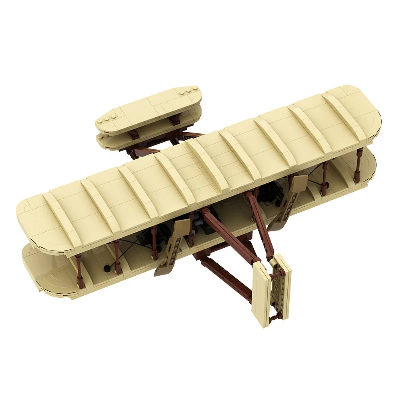 (Gobricks version) 400pcs+ MOC Wright Brothers Aircraft Flyer One - Image 5