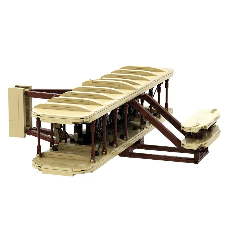 (Gobricks version) 400pcs+ MOC Wright Brothers Aircraft Flyer One - Image 7