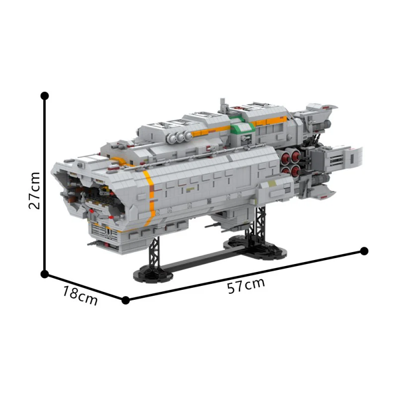 (Gobricks version) 4039pcs MOC-209658 Canterbury from The Expanse - Image 6