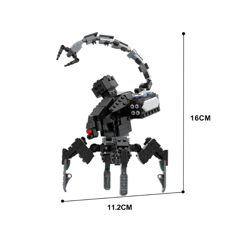 (Gobricks version) 404 pcs MOC-143662 FAS-ACA3 Scarab (Horizon Zero Dawn) - Image 8