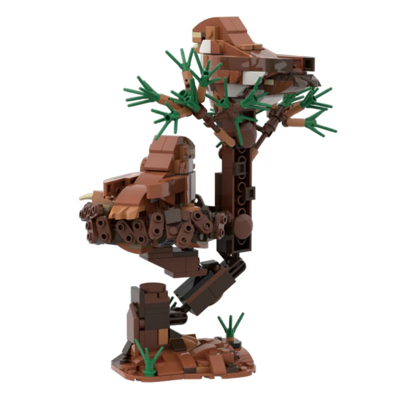 (Gobricks version) 404pcs MOC-209245 Two little birds - Image 3