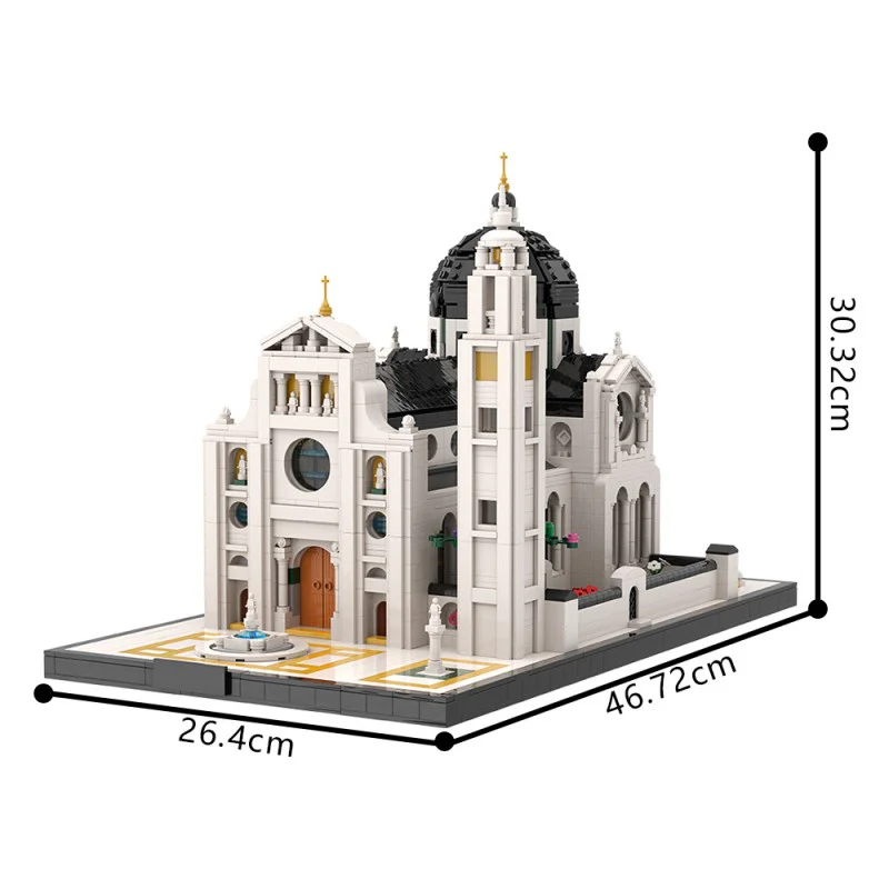 (Gobricks version) 4055pcs MOC Basilique St Maurice - Image 6