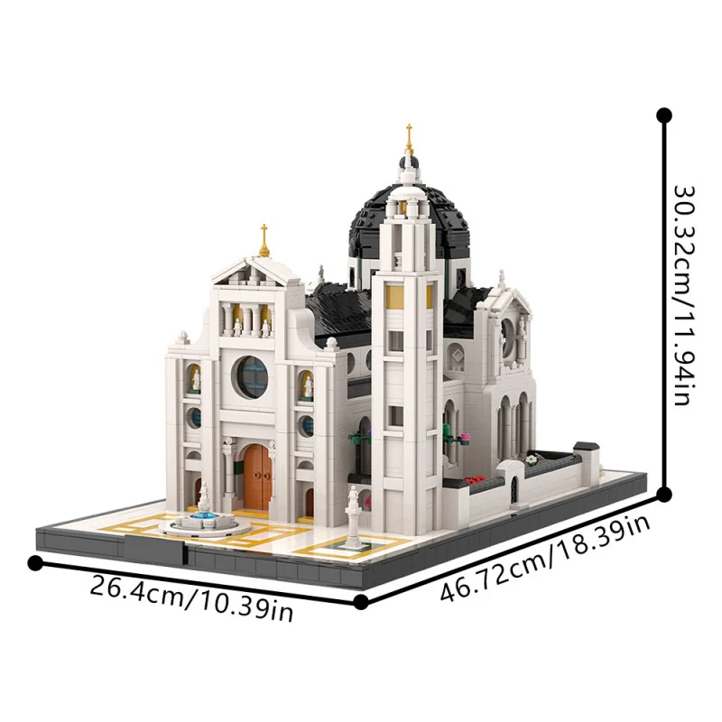 (Gobricks version) 4055pcs MOC Basilique St Maurice - Image 7