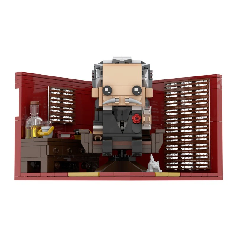 (Gobricks version) 408pcs MOC Godfather-Vito Andolini Corleone - Image 4
