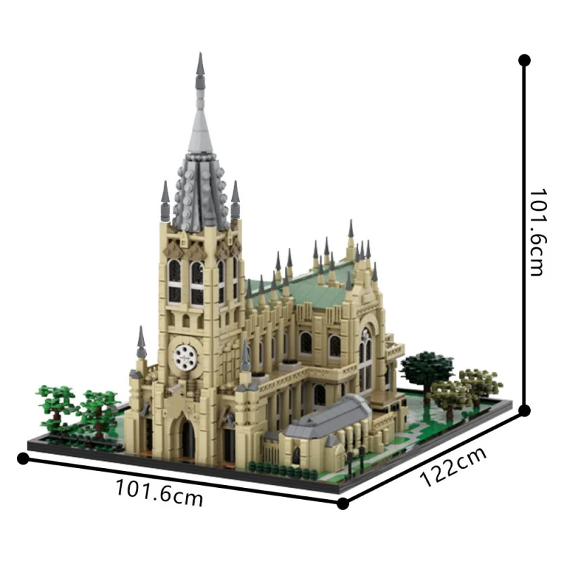 (Gobricks version) 4106pcs MOC-165741 Grace Church NYC - Image 4