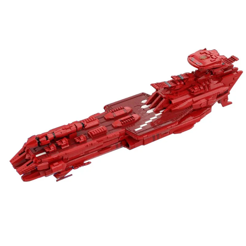 (Gobricks version) 4267pcs MOC-128317  Great Imperial Garmilas Deusula the 3rd - Space Battleship Yamato 2205 - Image 3