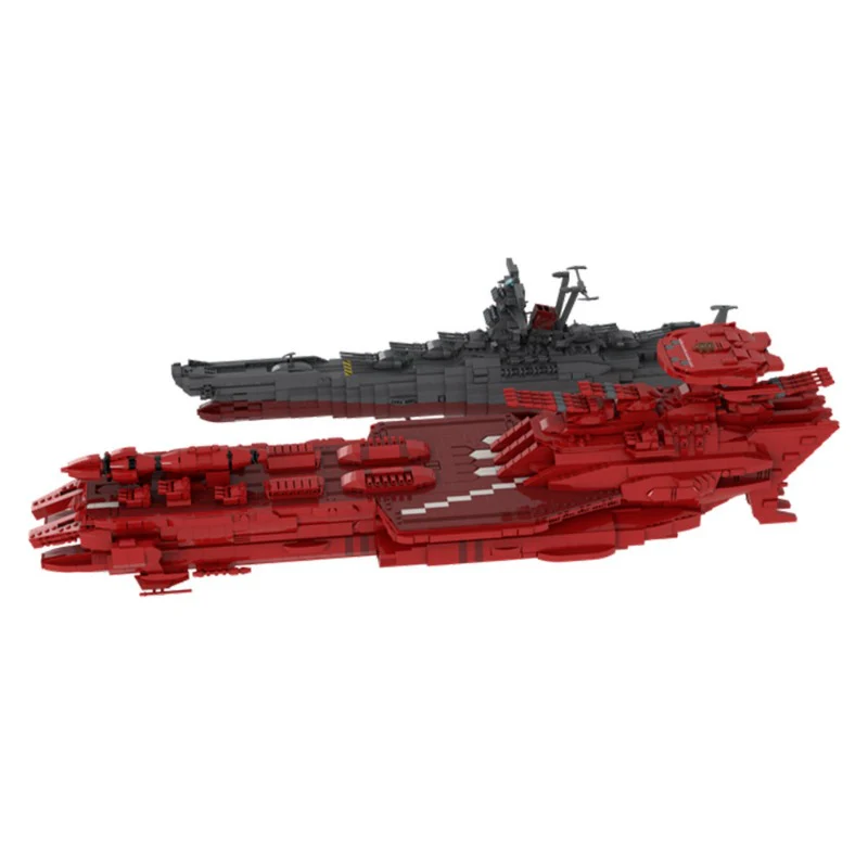 (Gobricks version) 4267pcs MOC-128317  Great Imperial Garmilas Deusula the 3rd - Space Battleship Yamato 2205 - Image 5
