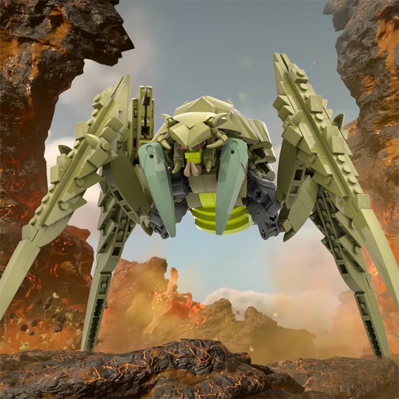 (Gobricks version) 426pcs MOC Helldivers Bile Titan - Image 12