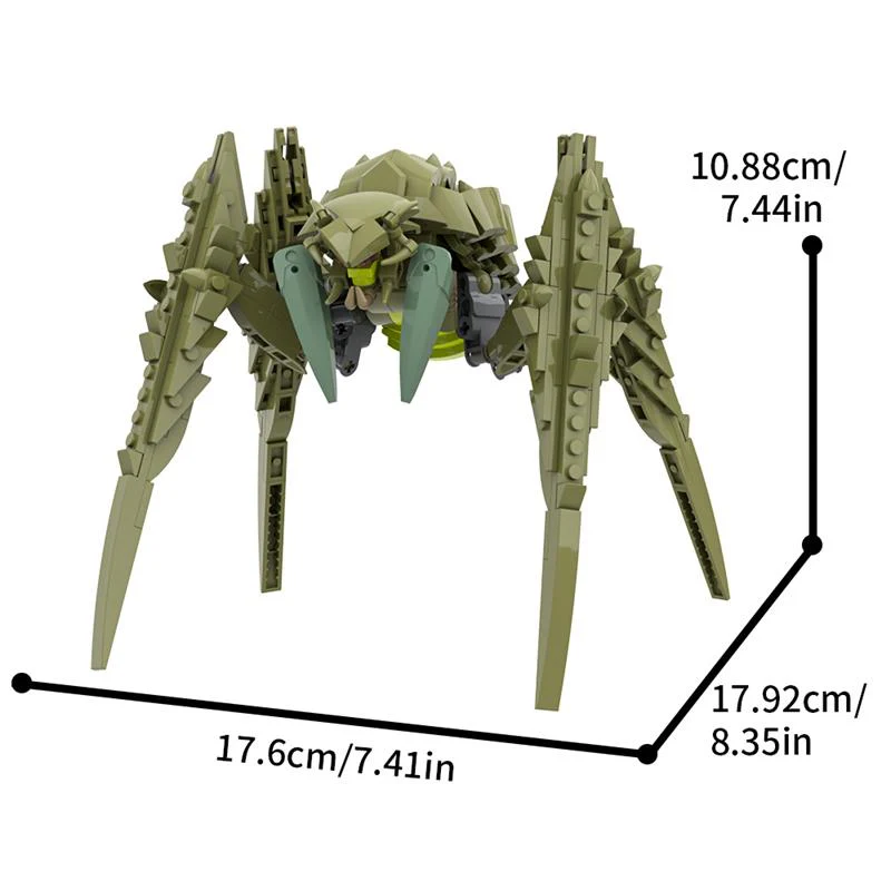 (Gobricks version) 426pcs MOC Helldivers Bile Titan - Image 7
