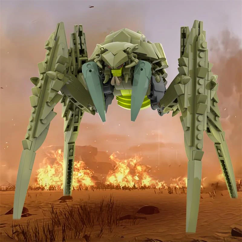(Gobricks version) 426pcs MOC Helldivers Bile Titan - Image 9
