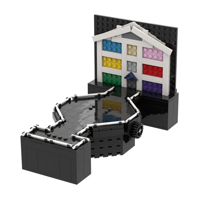 (Gobricks version) 432pcs MOC Taylor Swift Small Stage - Image 3