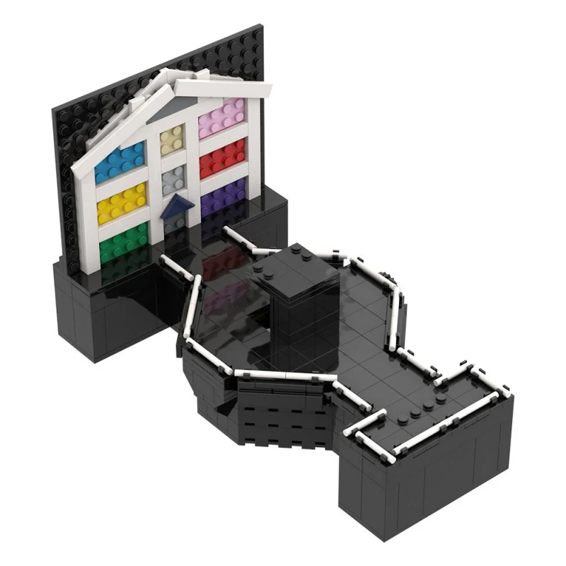 (Gobricks version) 432pcs MOC Taylor Swift Small Stage - Image 5