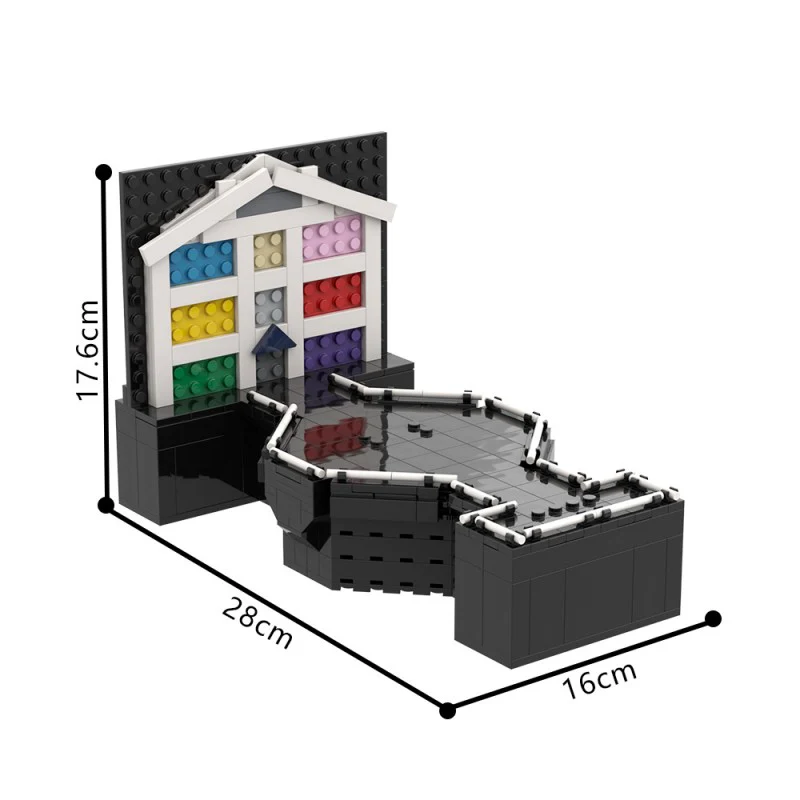 (Gobricks version) 432pcs MOC Taylor Swift Small Stage - Image 6