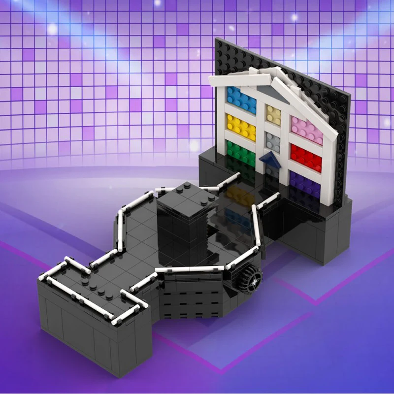 (Gobricks version) 432pcs MOC Taylor Swift Small Stage - Image 9