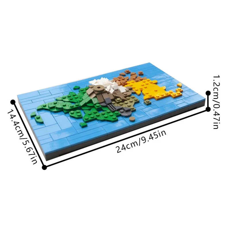 (Gobricks version) 436pcs MOC-227808 Mata Nui island - Image 3