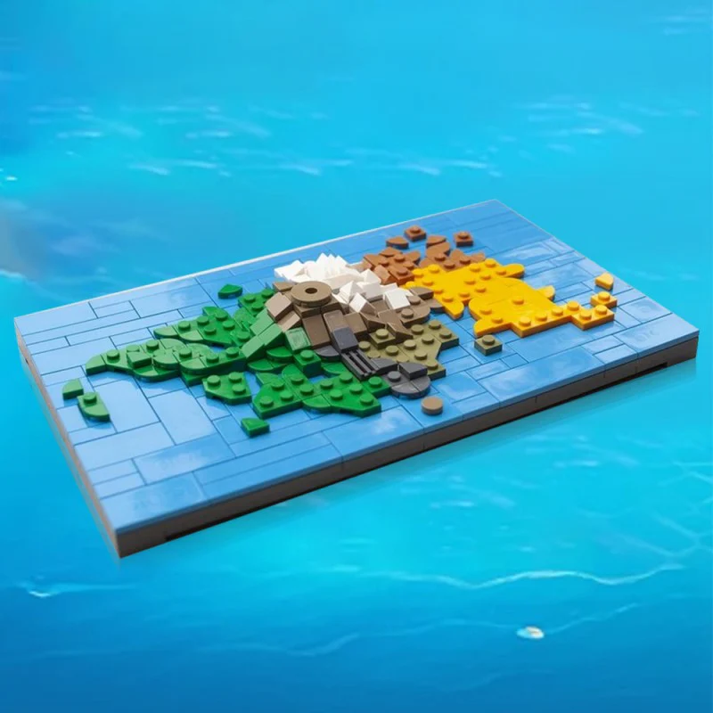 (Gobricks version) 436pcs MOC-227808 Mata Nui island - Image 4