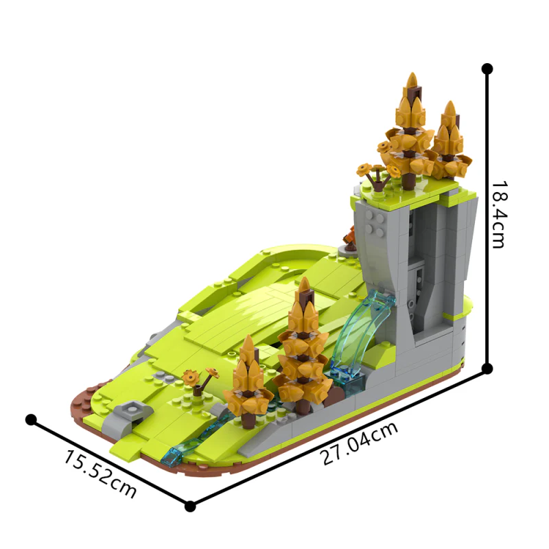 (Gobricks version) 436pcs MOC Calvin and Hobbes - Tigger on the grass - Image 6