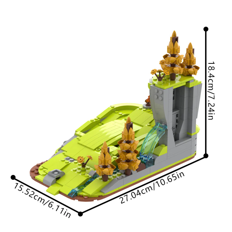 (Gobricks version) 436pcs MOC Calvin and Hobbes - Tigger on the grass - Image 7