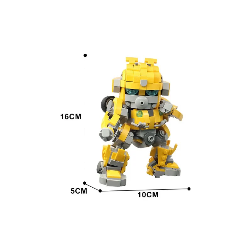 (Gobricks version) 437PCS MOC-167264 BUMBLEBEE-TRANSFORMERS - Image 3
