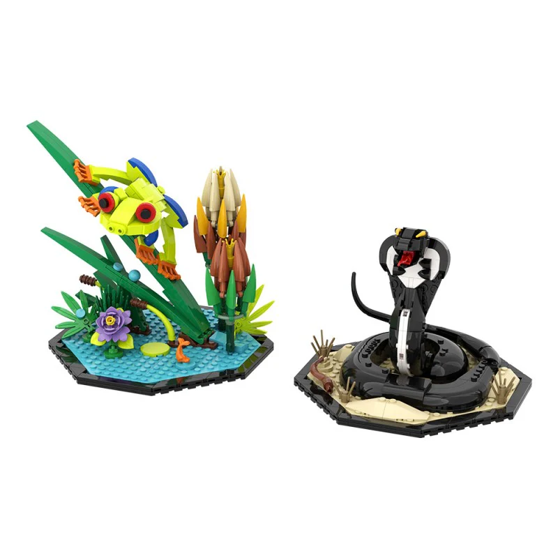 (Gobricks version) 437pcs MOC Amphibians - Image 4